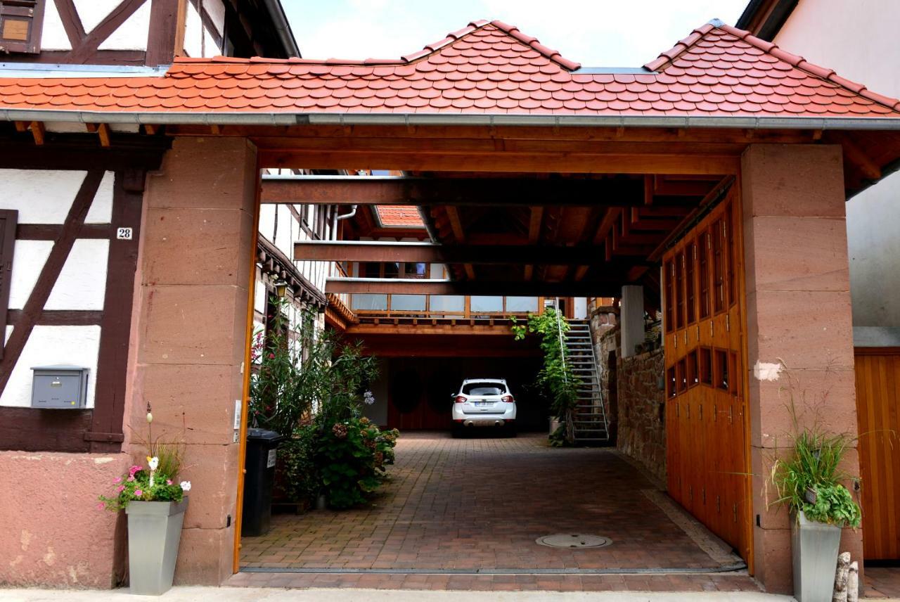 Gaestehaus Ehrhardt Schweigen-Rechtenbach Exterior foto